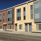 New housing is popping up near Vaux High School, one piece of a $500 million redevelopment project in blighted North Philadelphia.